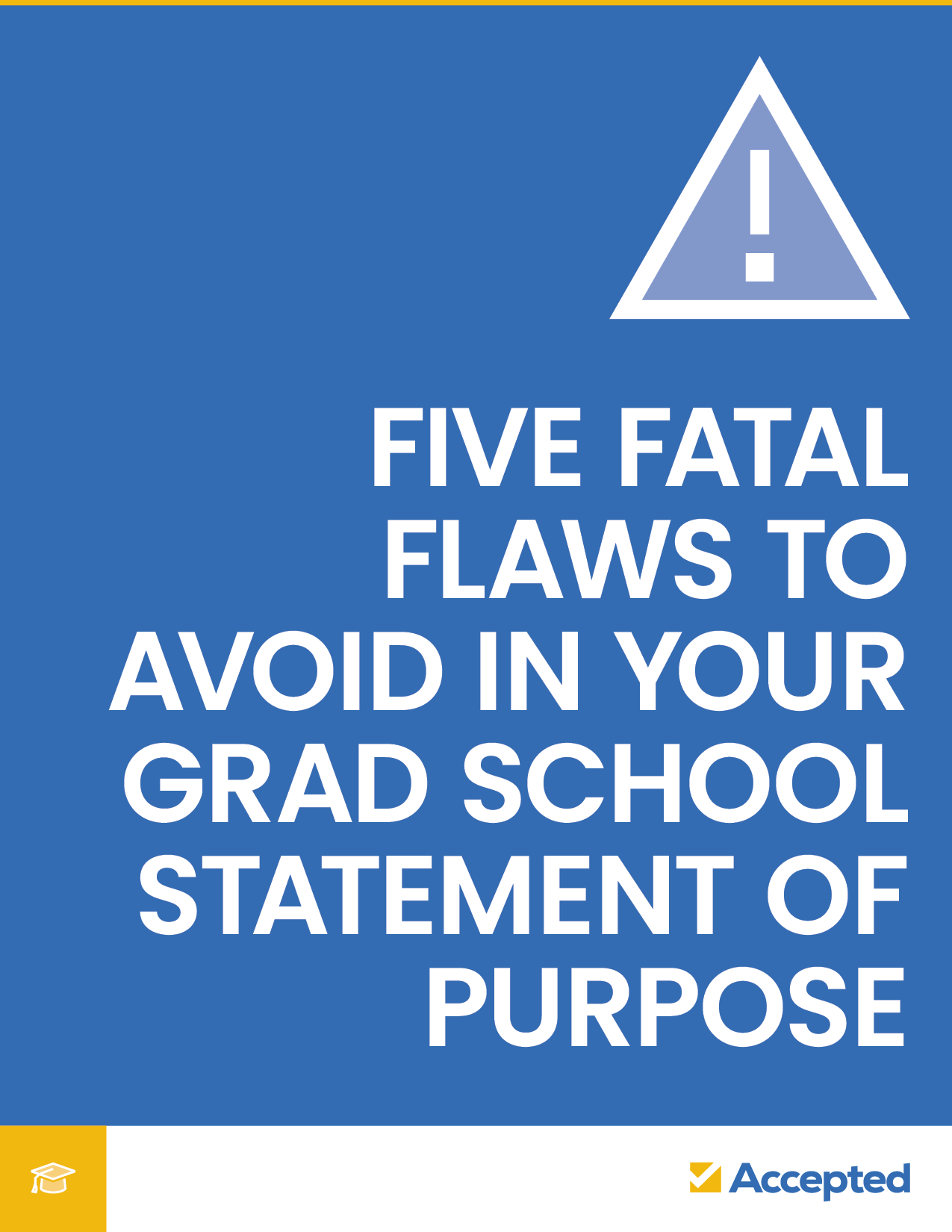Five Fatal Flaws to Avoid In Your Grad School Statement of Purpose